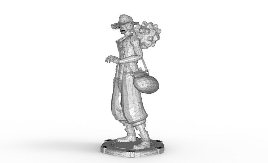 Usopp - Idle Pose 3D print model_14