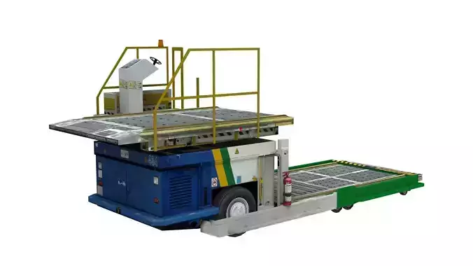 Commander 15i Loader Lowpoly 3D Model