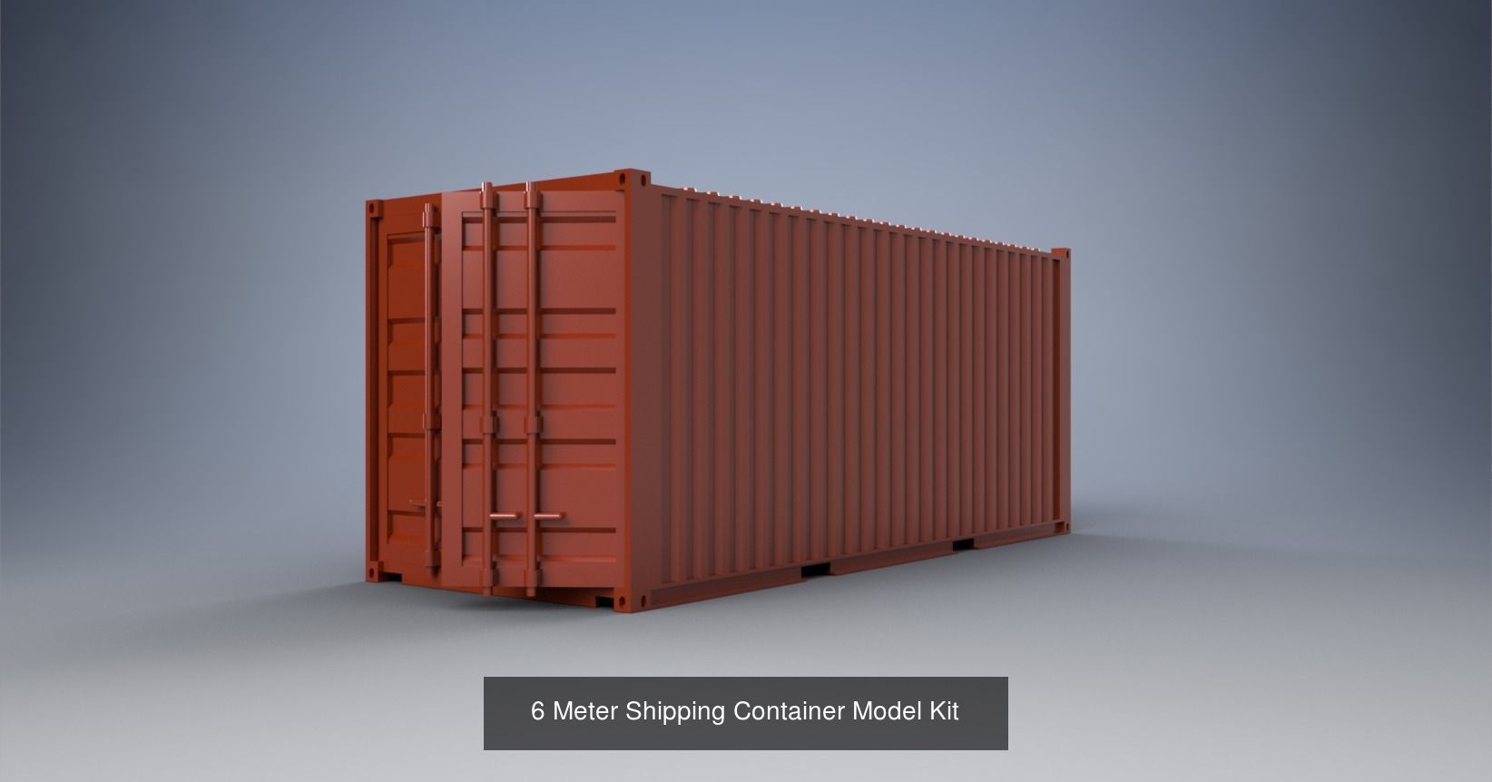 6 and 12 Meter Shipping Container Model Kit Collection _1