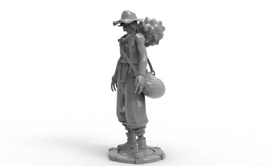 Usopp - Standing Pose 3D print model_3