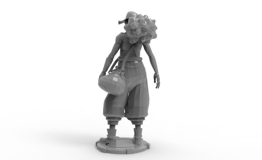 Usopp - Standing Pose 3D print model_6