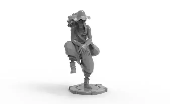 Usopp - Standing Pose 3D print model
