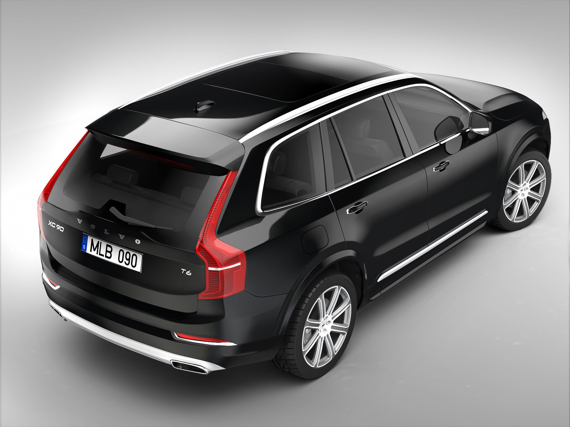 Volvo XC90 2015 3D model_2