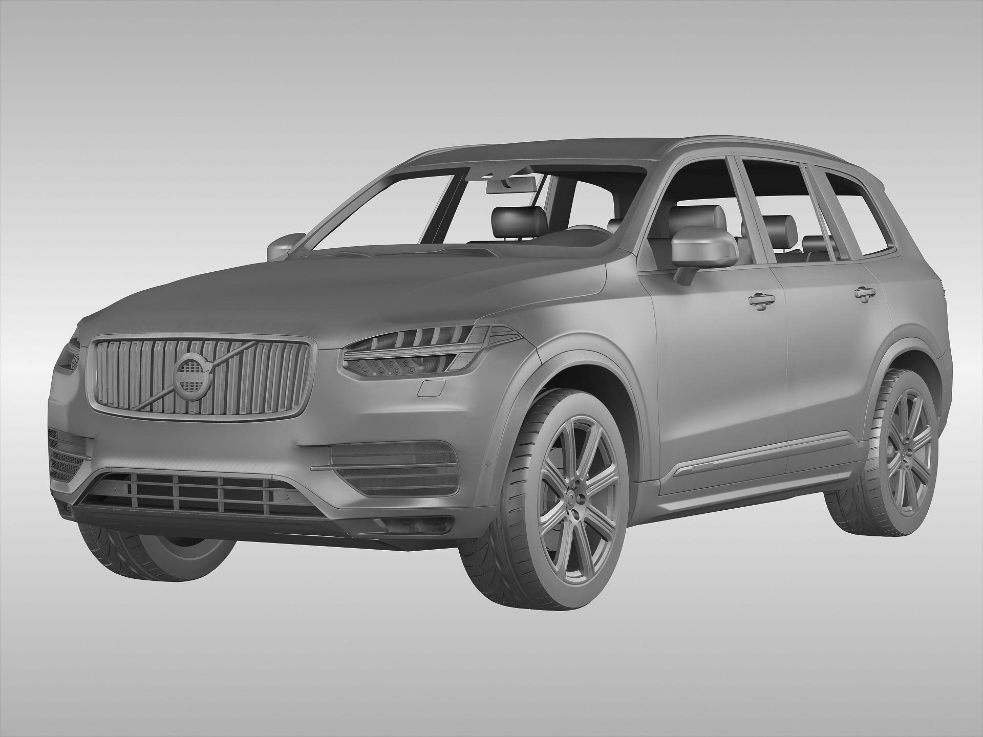 Volvo XC90 2015 3D model_5