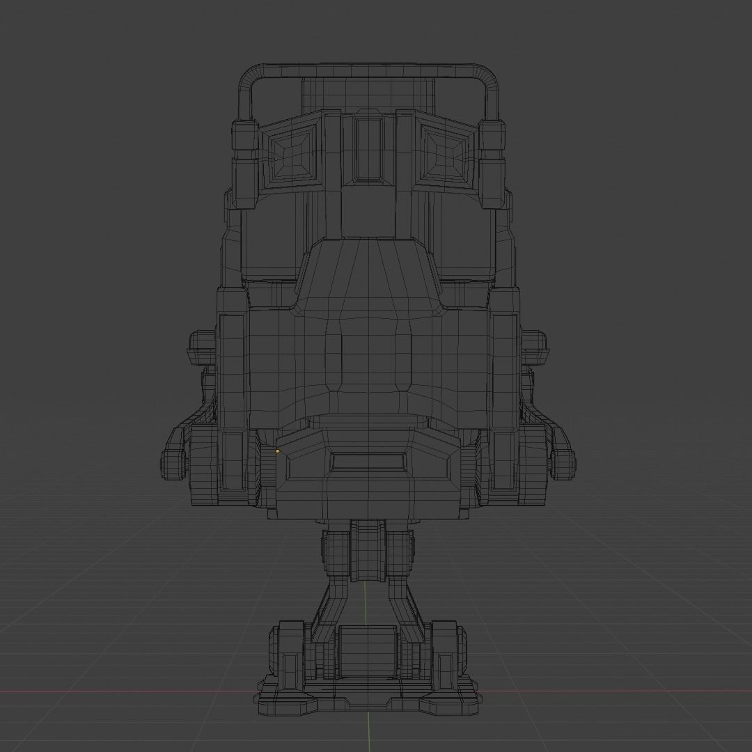 Sci-Fi Chair  3D model_8