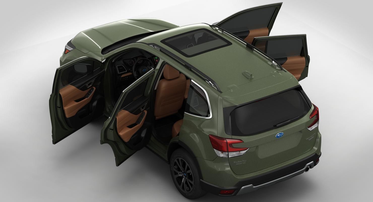 Subaru Forester 2019 3D model_12