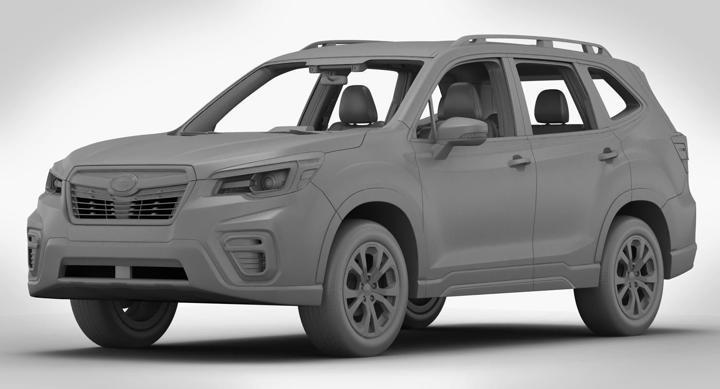 Subaru Forester 2019 3D model_17