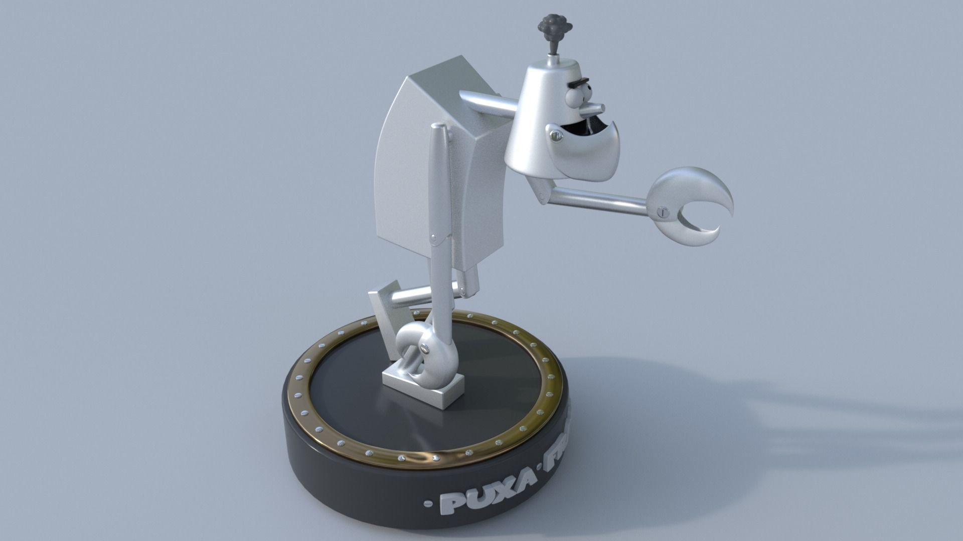 Frank - woodpecker 3D print model_5