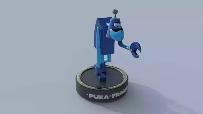 Frank - woodpecker 3D print model