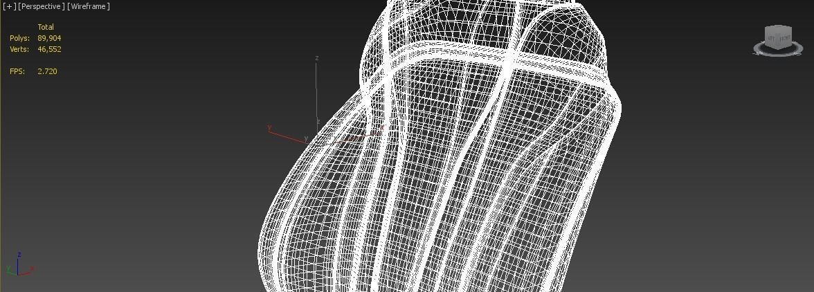car seat 3D model_6