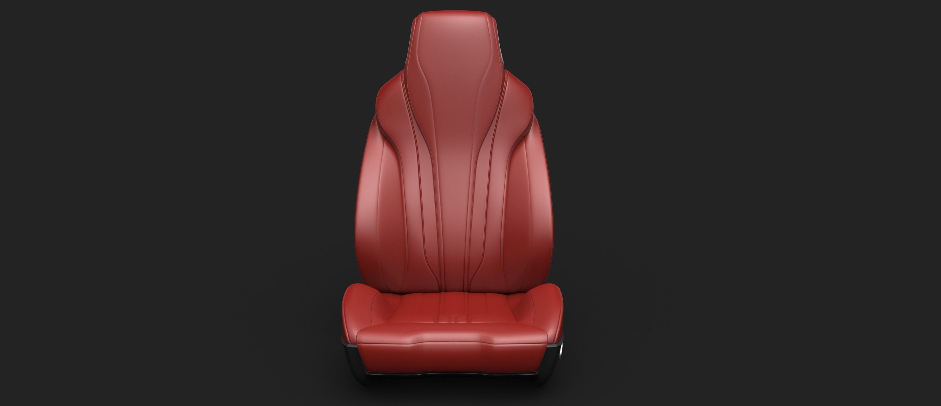 car seat 3D model_2