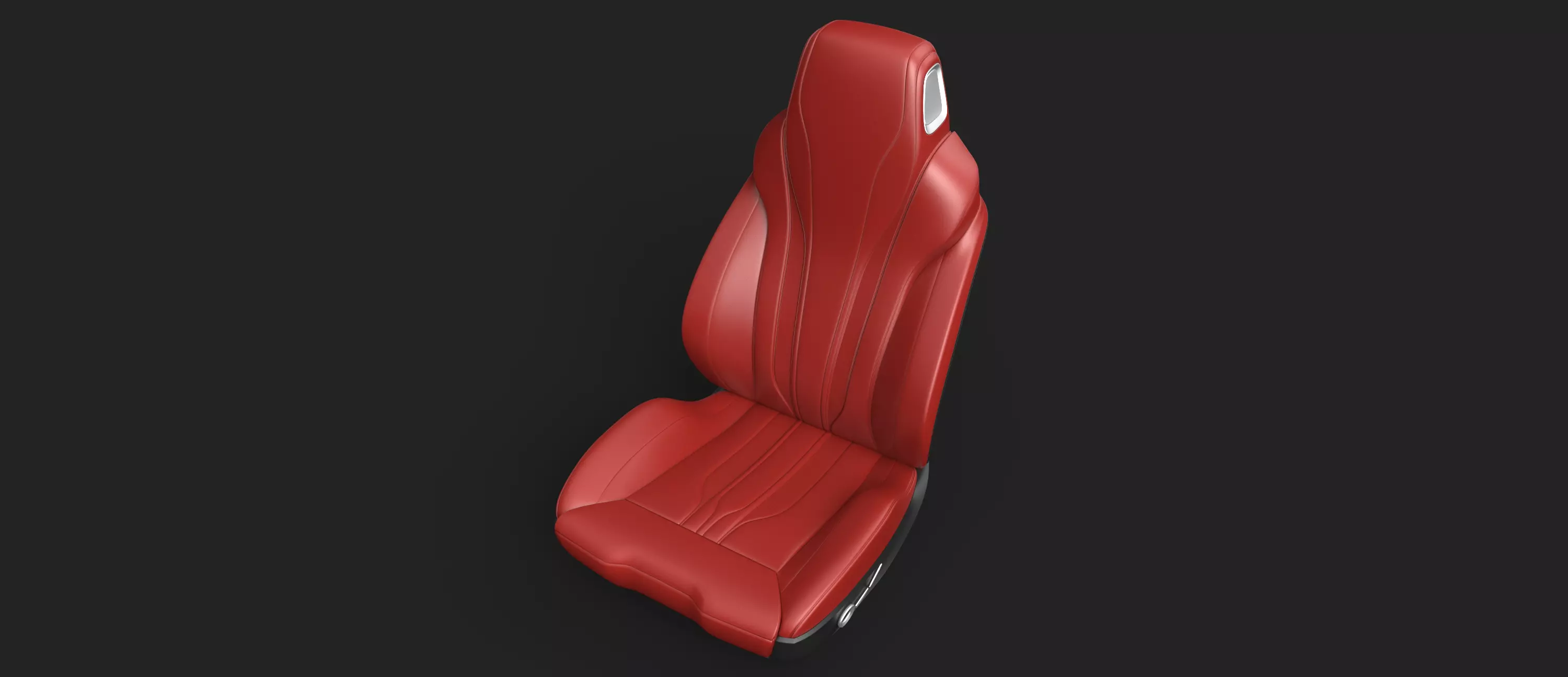 car seat 3D model_0