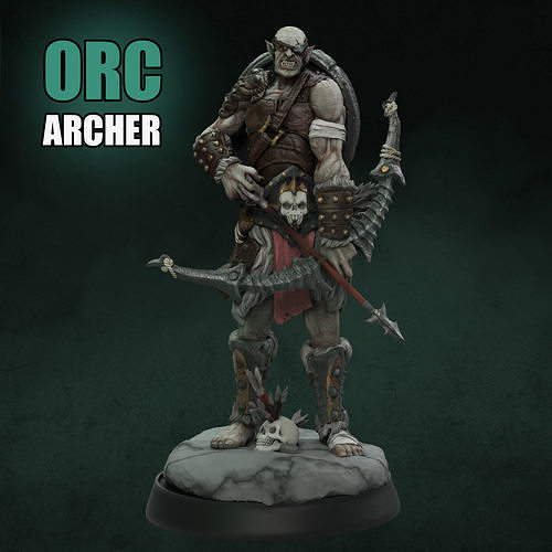 ORC ARCHER 3D print model