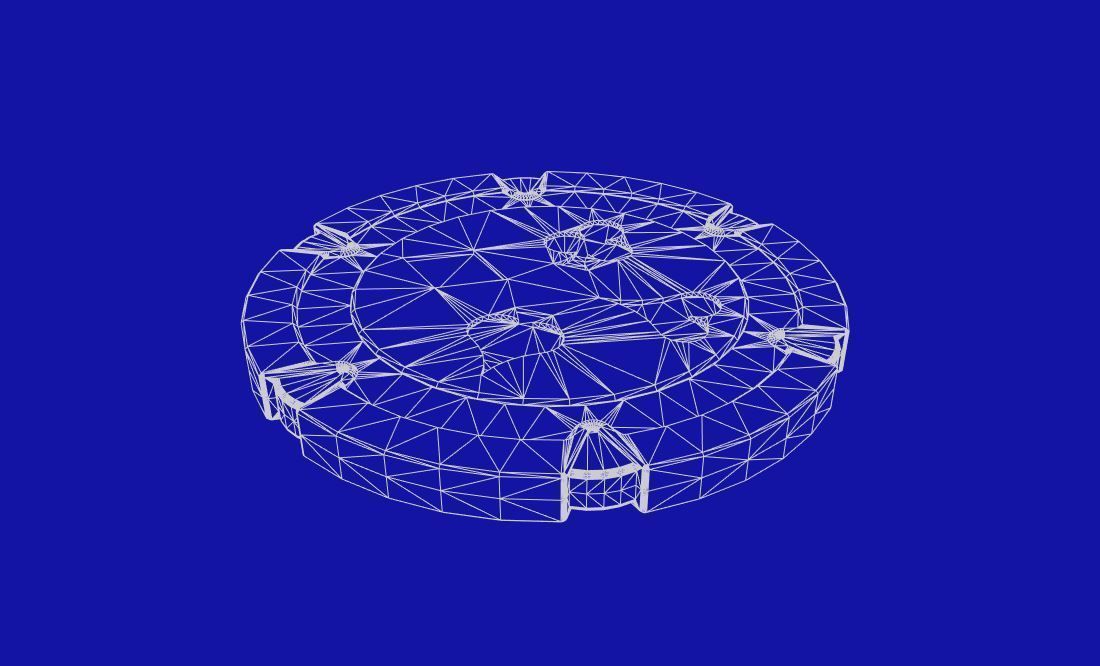 Set of 3D printable poker chips 3D print model_14