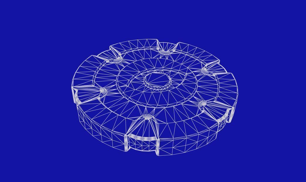 Set of 3D printable poker chips 3D print model_16