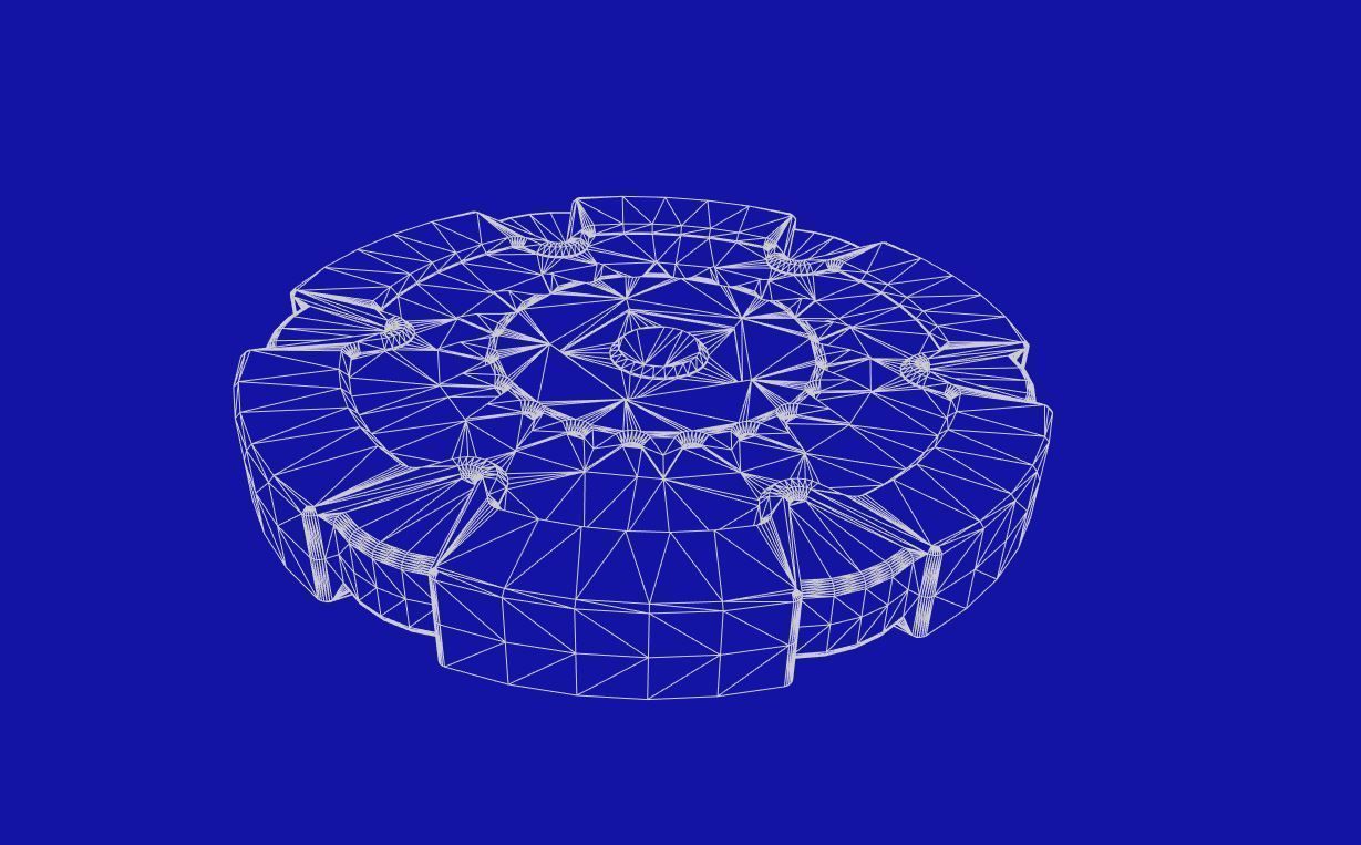 Set of 3D printable poker chips 3D print model_10