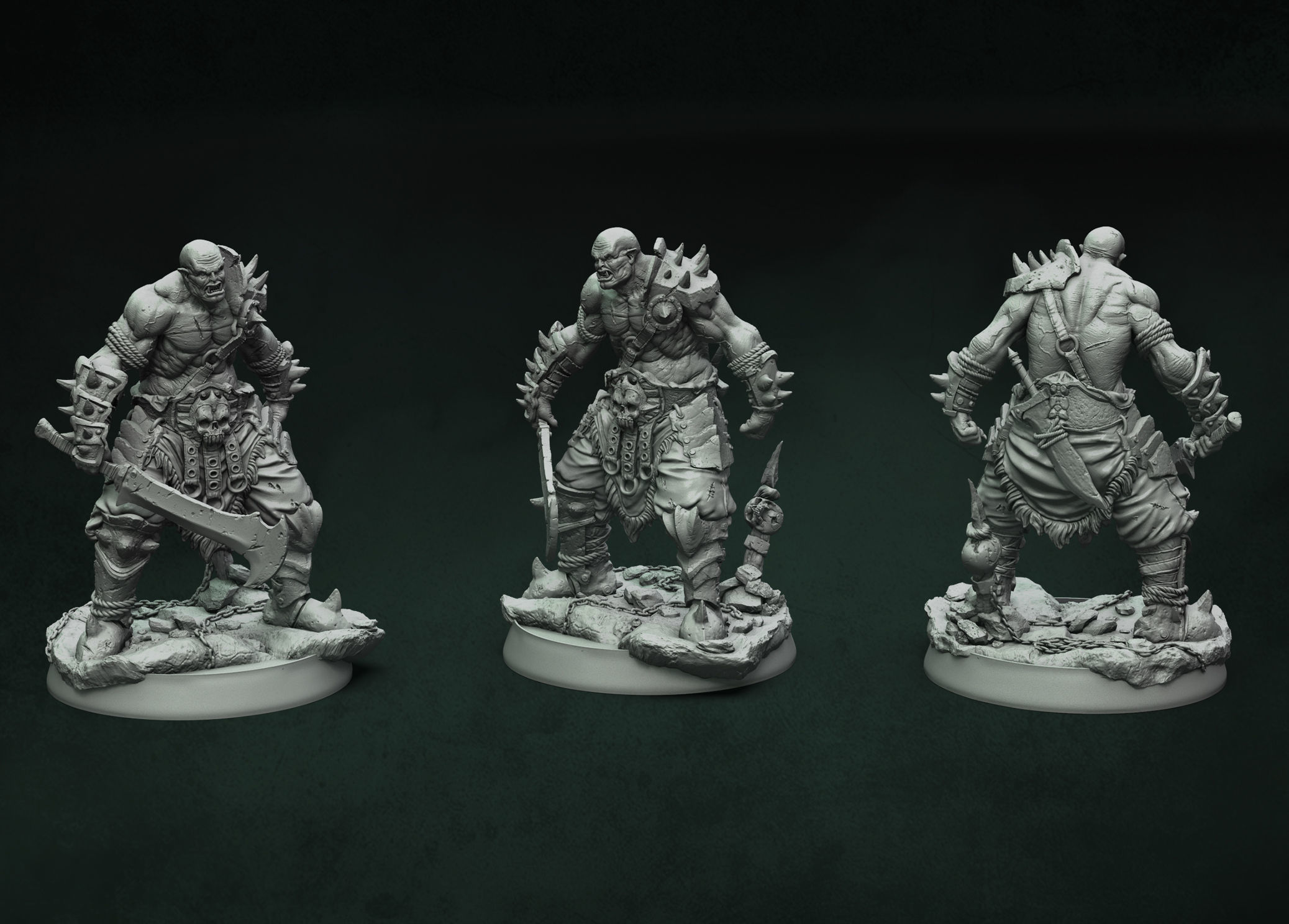 ORC SOLDIER 3D print model_2