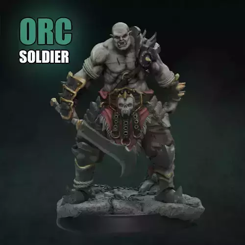 ORC SOLDIER 3D print model