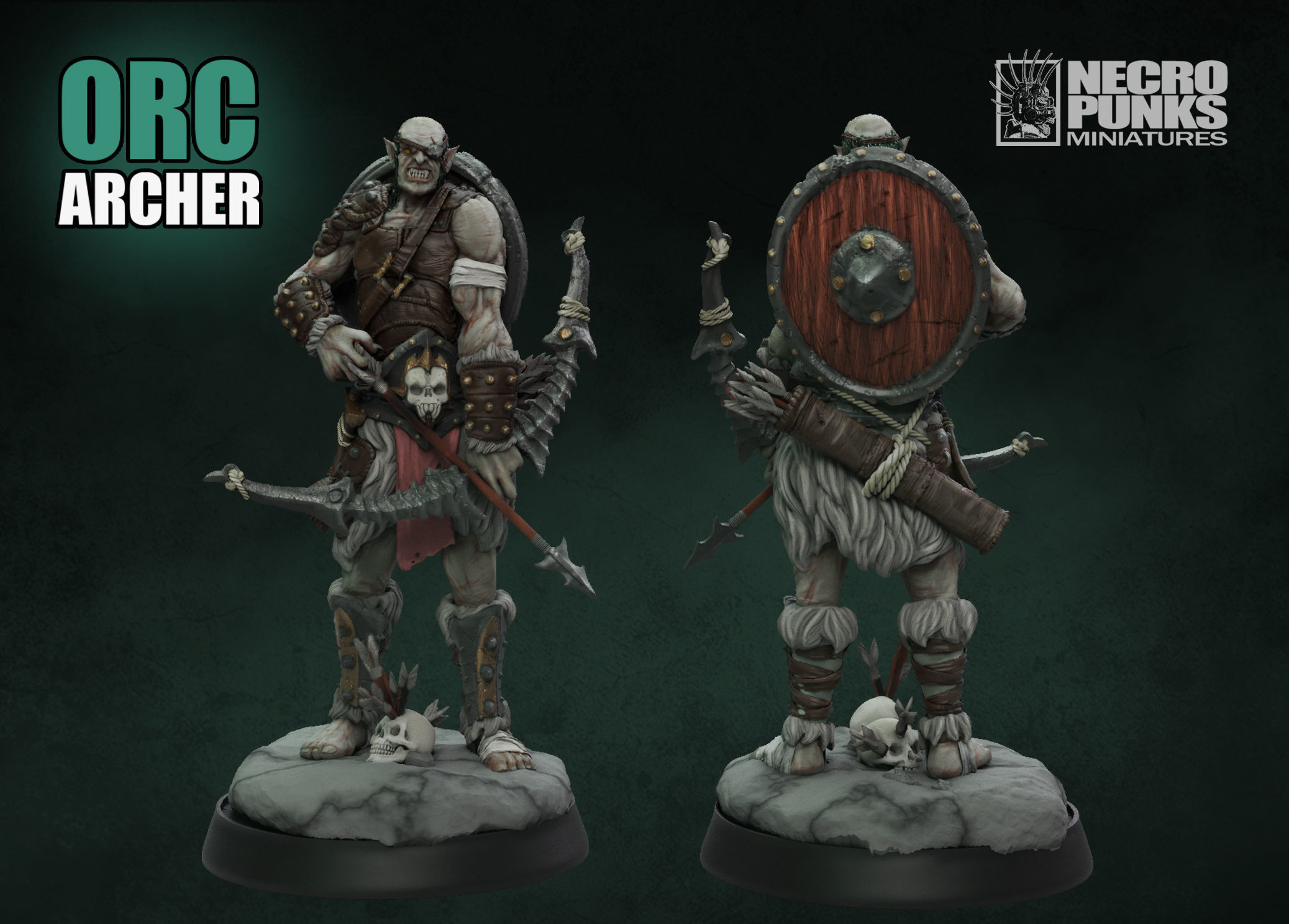 ORC HORDE set 3D print model_3