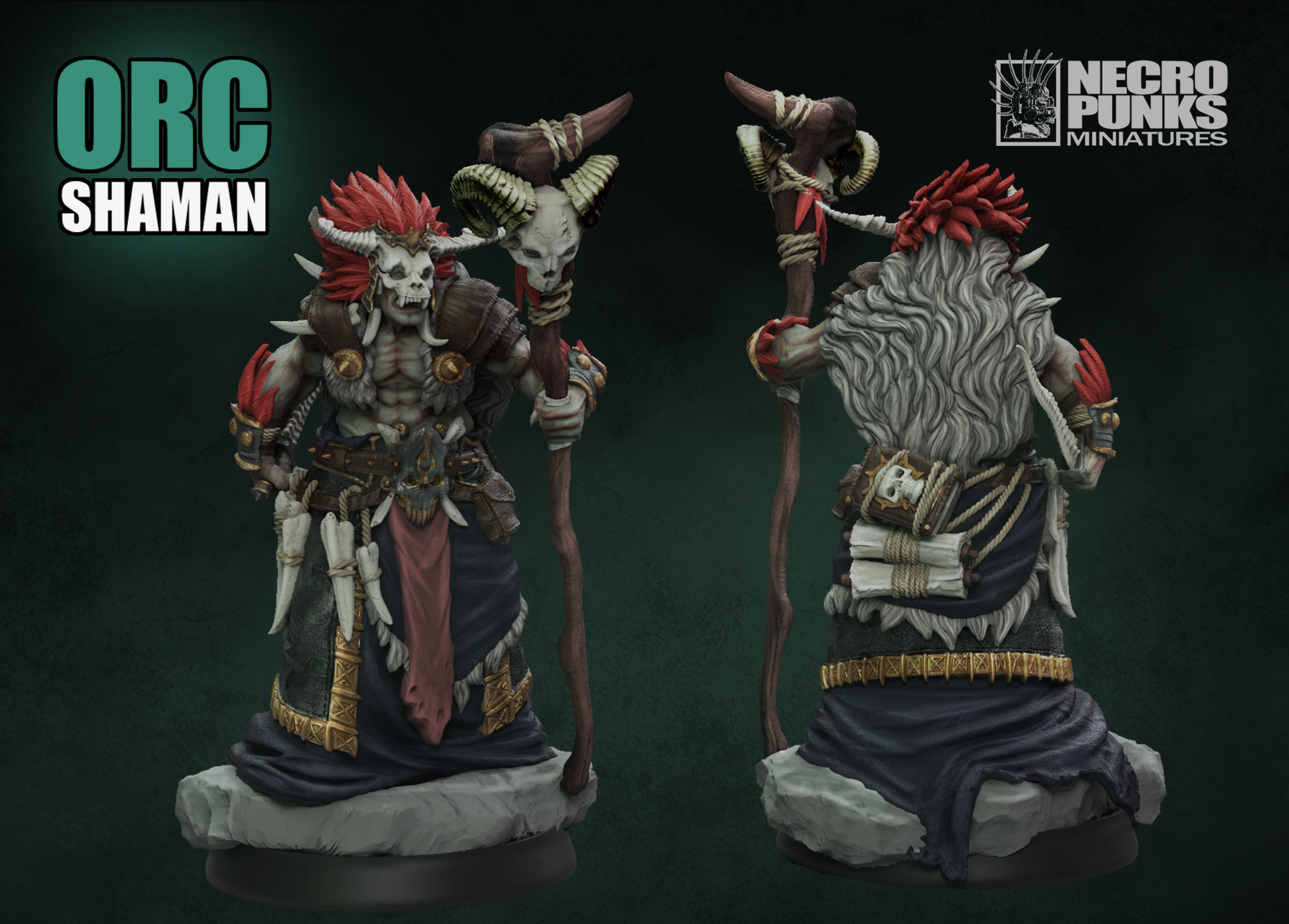 ORC HORDE set 3D print model_9