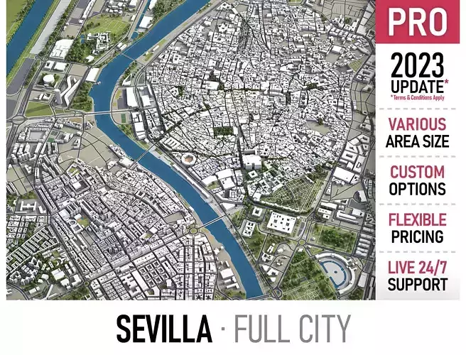 Seville - 3D City Models