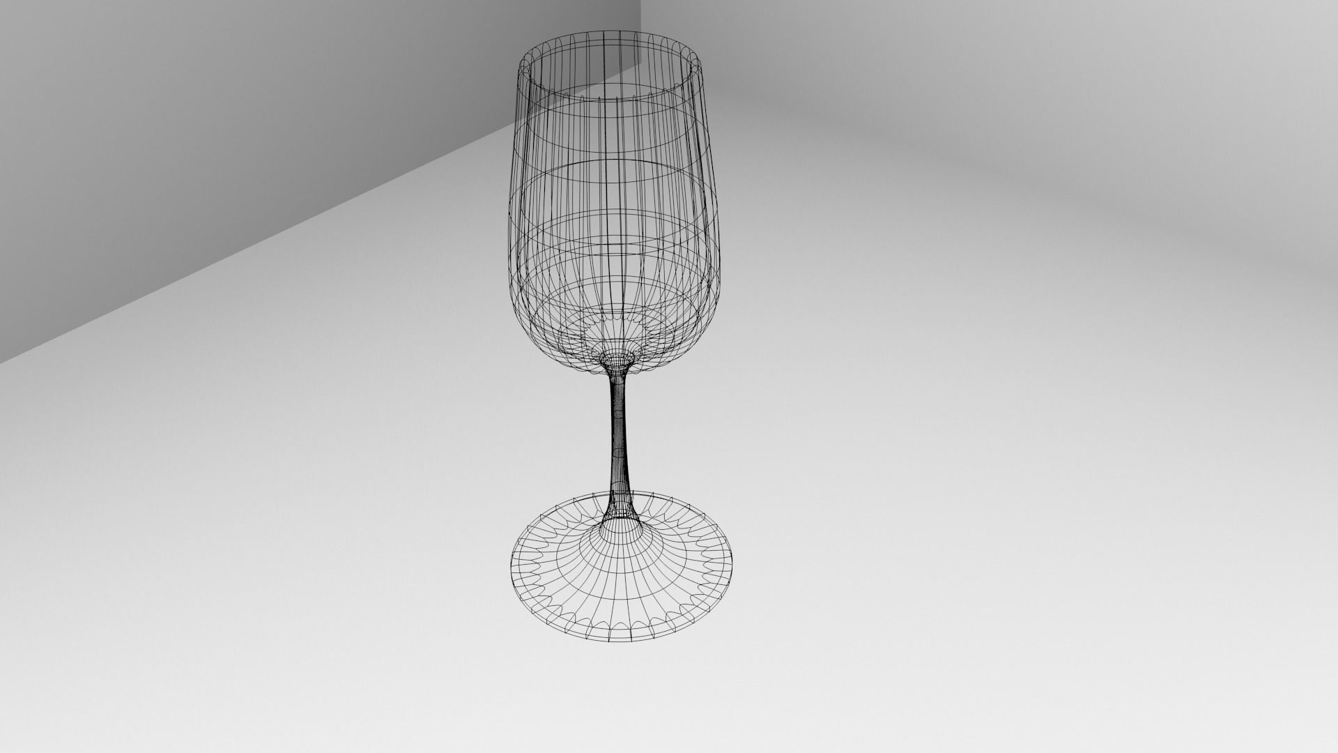Wine Glass 3 3D model_4