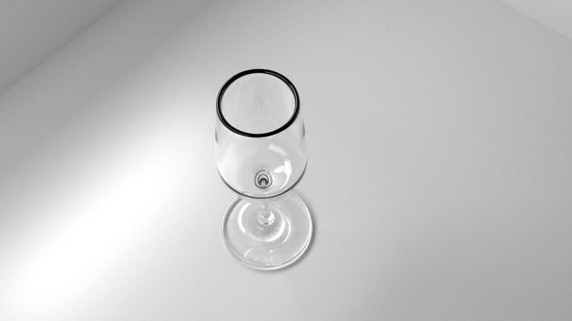 Wine Glass 3 3D model_2