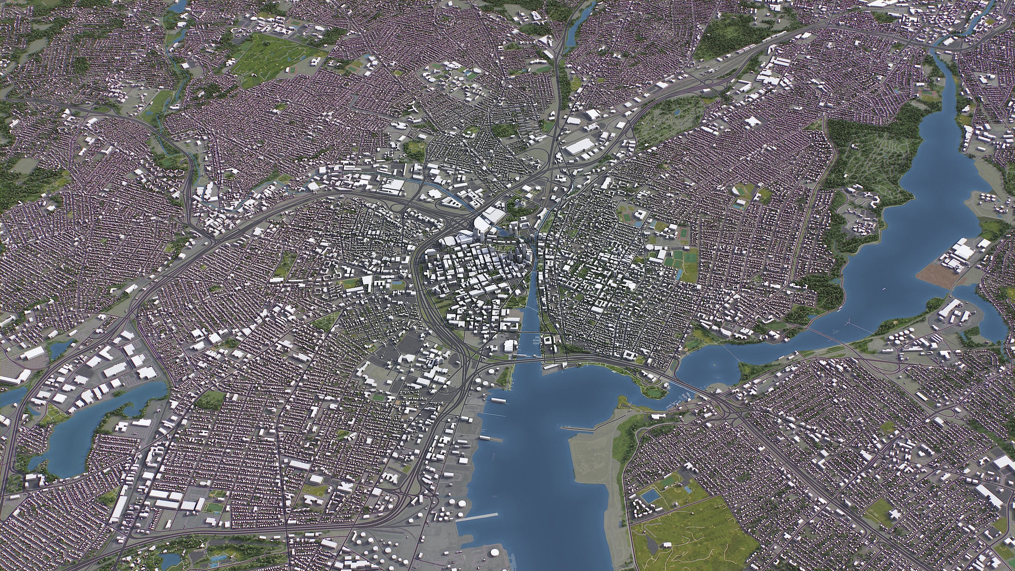 Providence  Low-poly 3D model_15