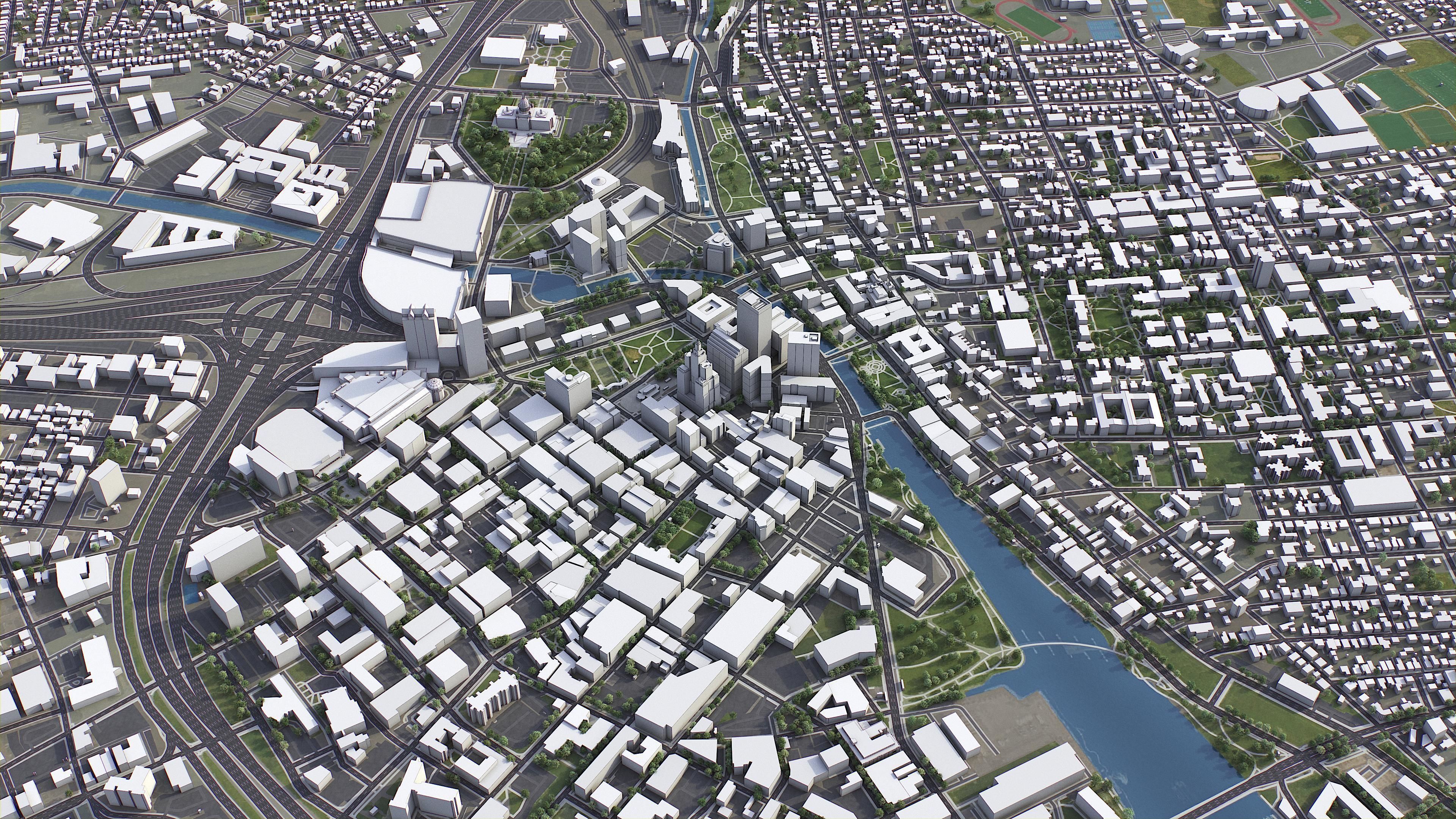 Providence  Low-poly 3D model_2