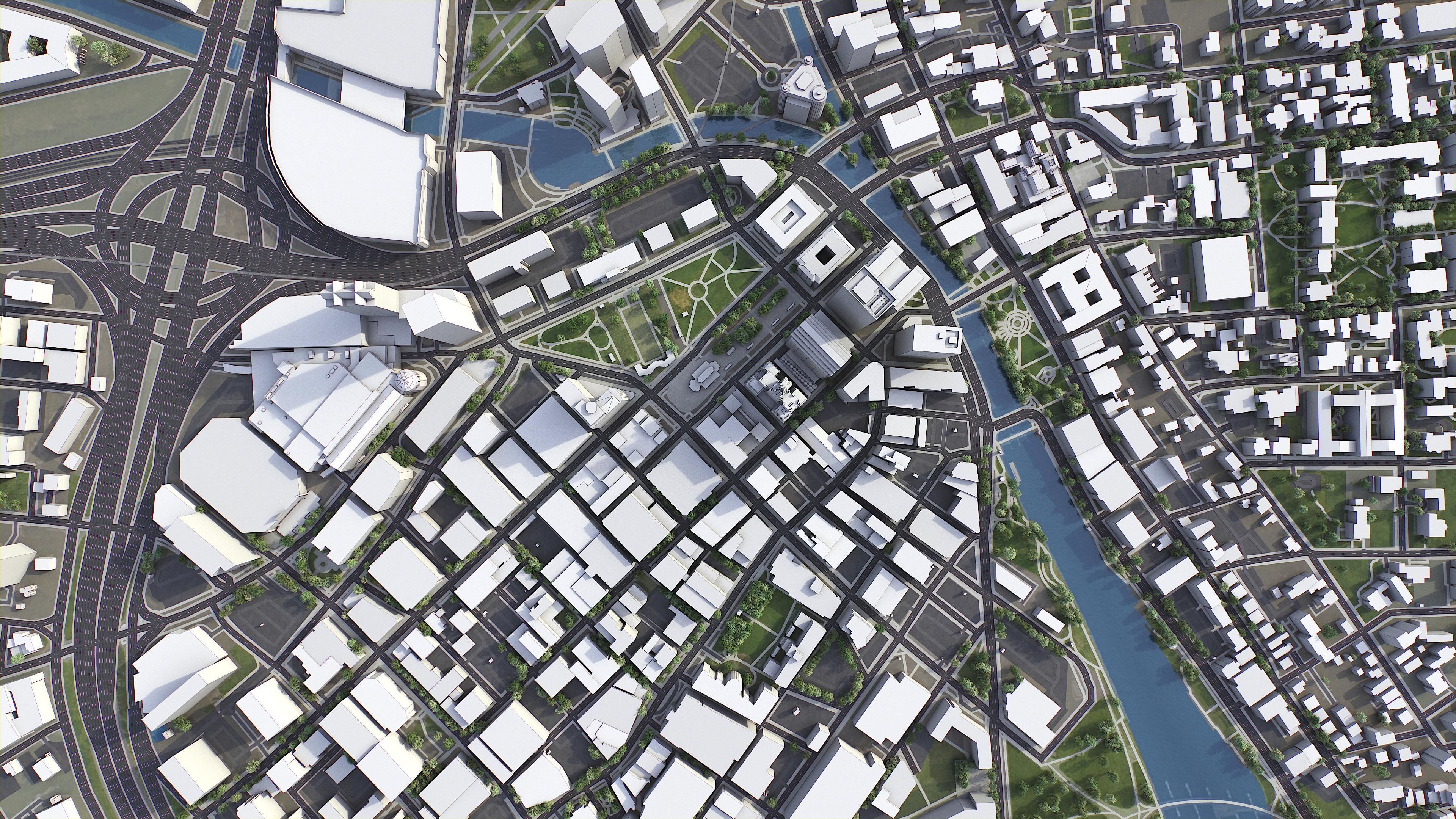 Providence  Low-poly 3D model_8