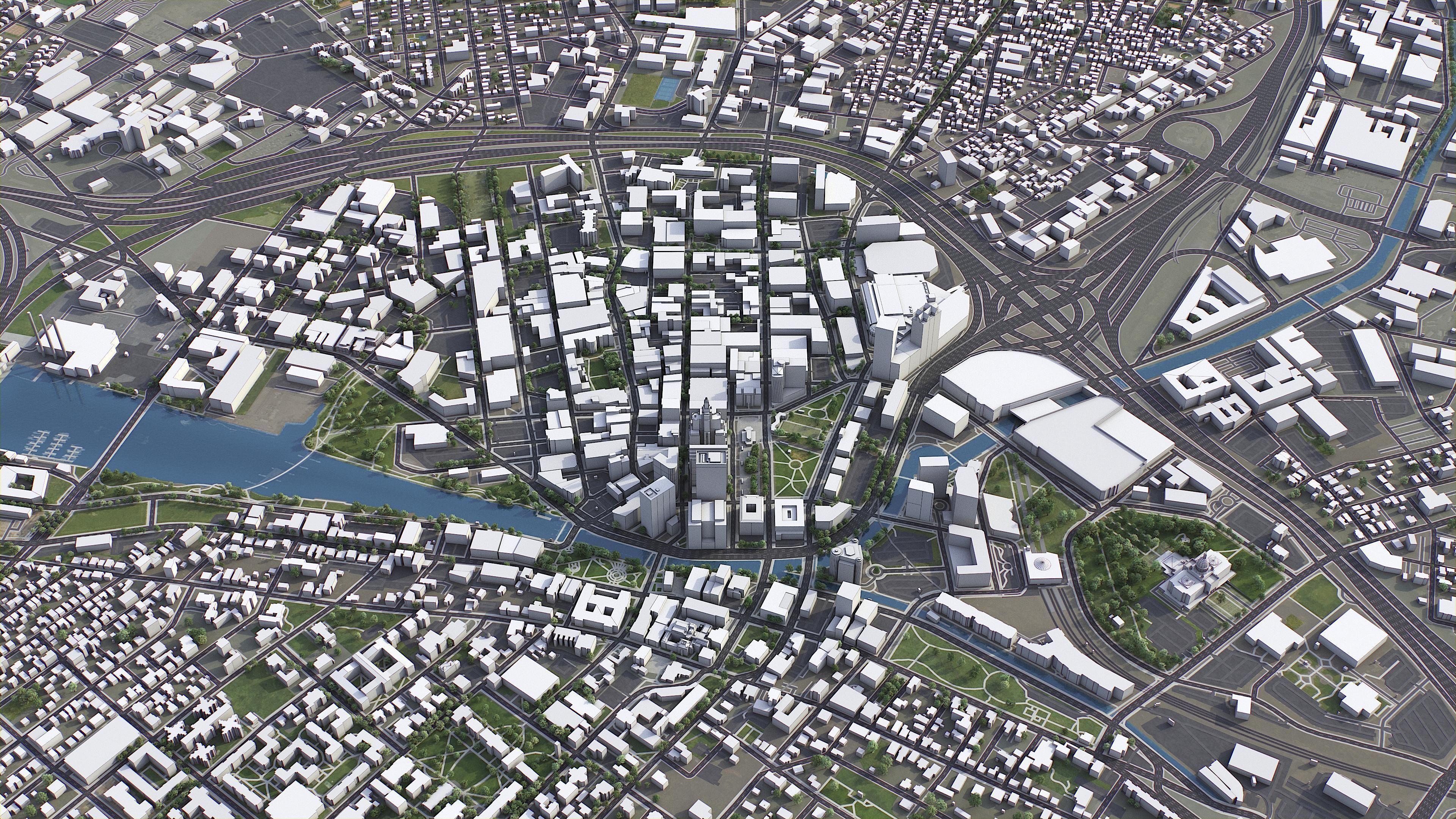 Providence  Low-poly 3D model_6