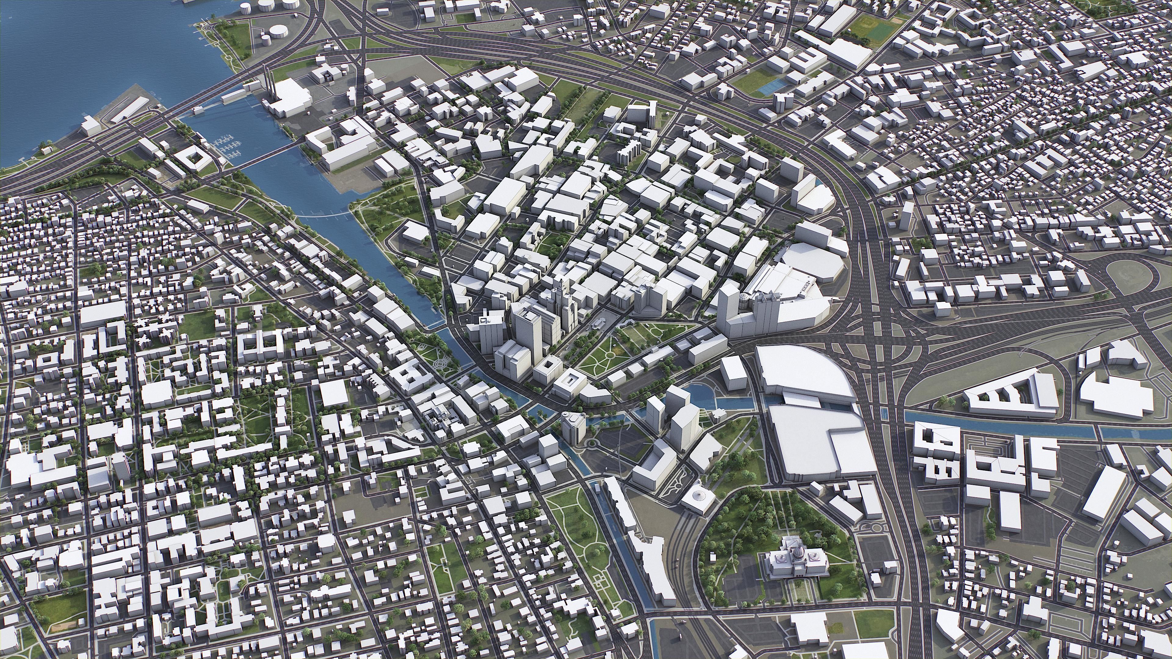 Providence  Low-poly 3D model_5