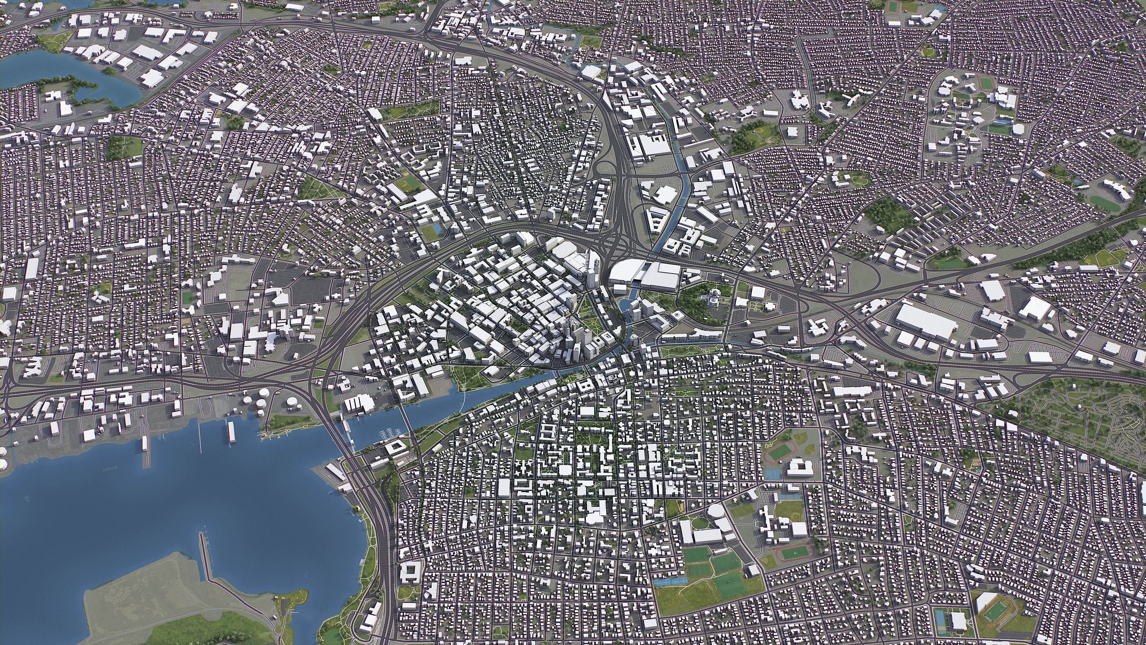 Providence  Low-poly 3D model_14