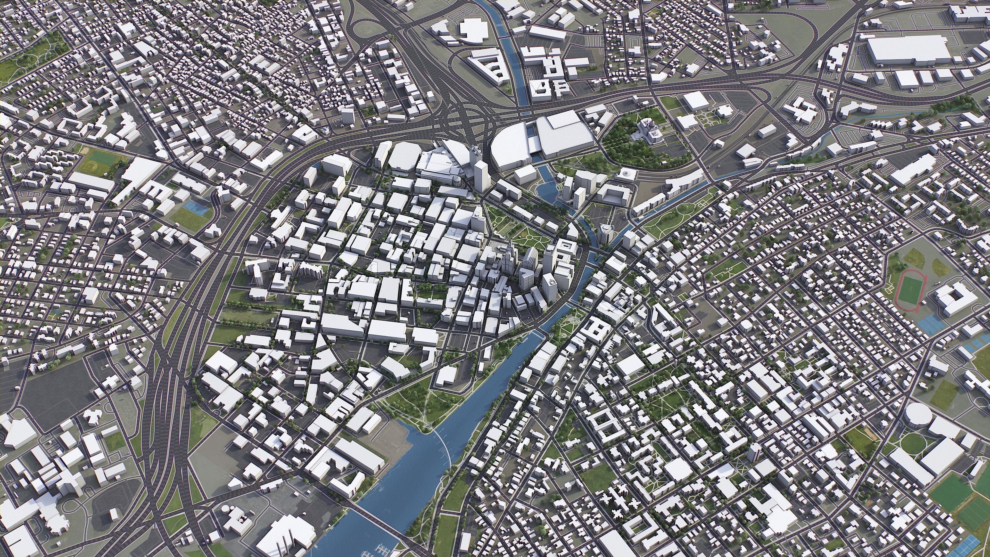 Providence  Low-poly 3D model_7