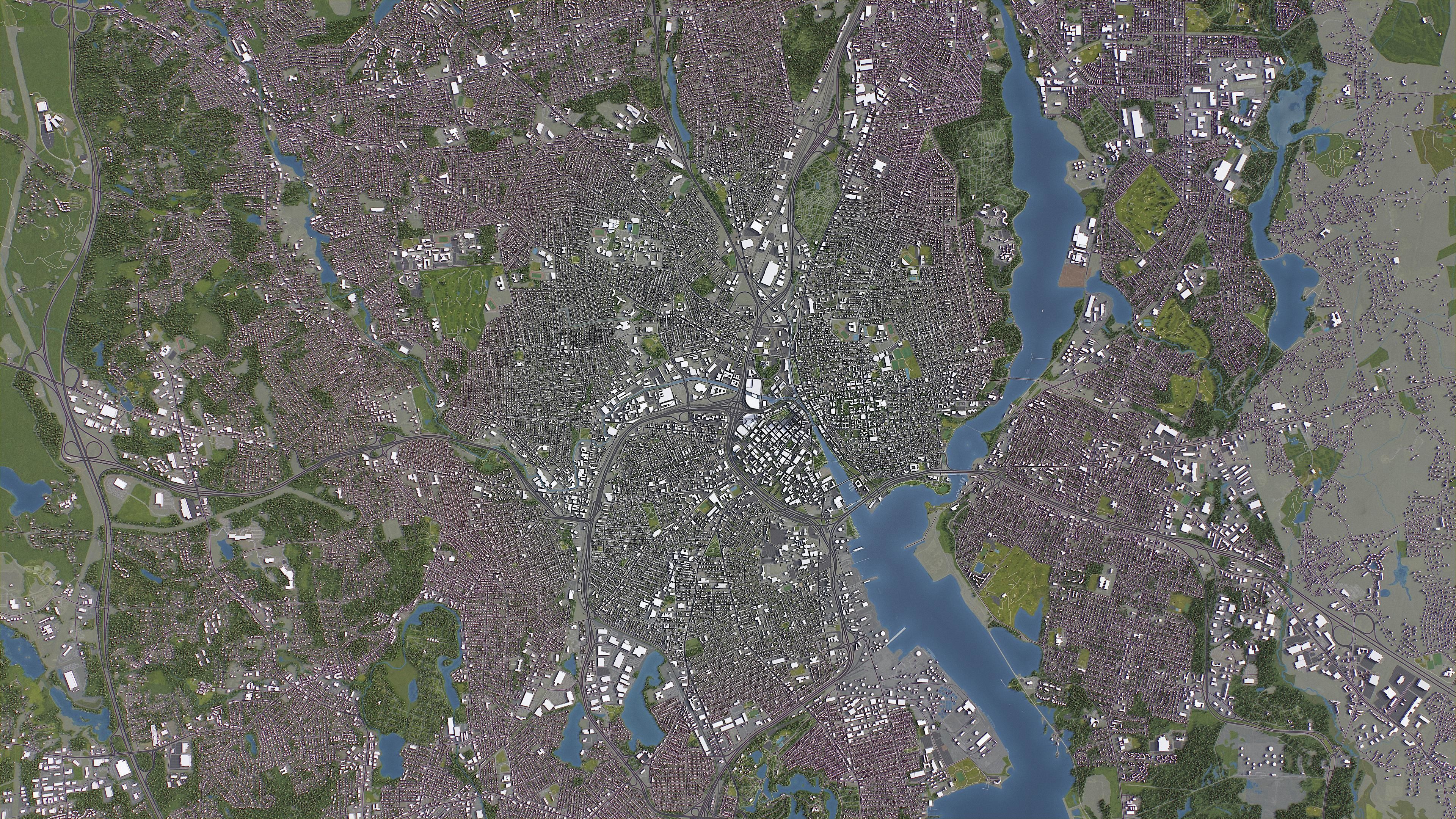 Providence  Low-poly 3D model_17