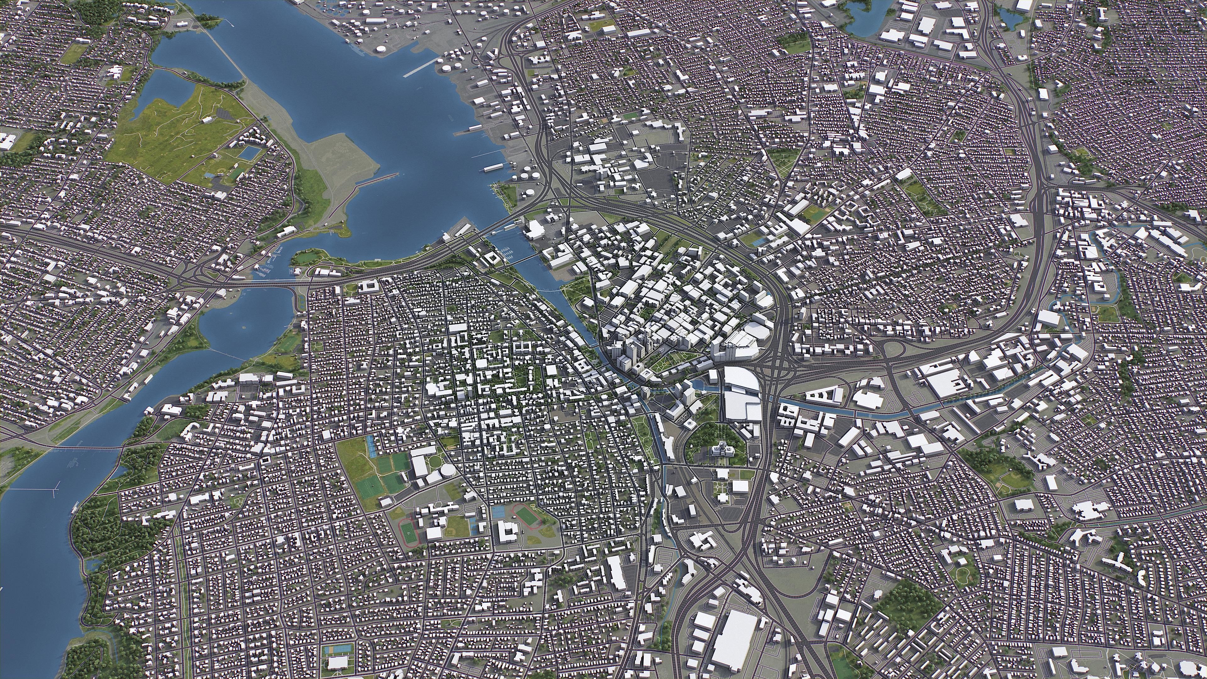 Providence  Low-poly 3D model_13