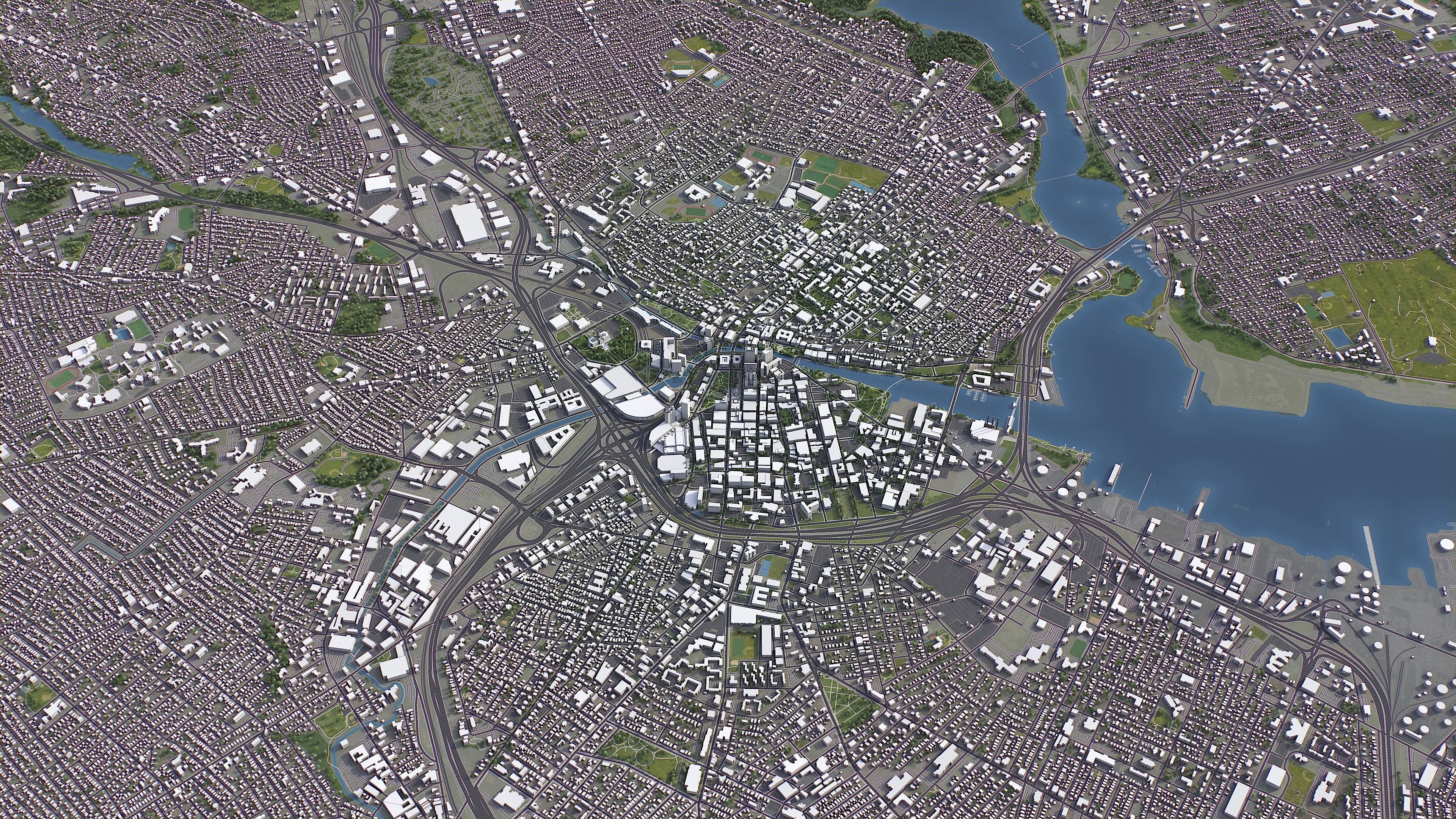 Providence  Low-poly 3D model_11