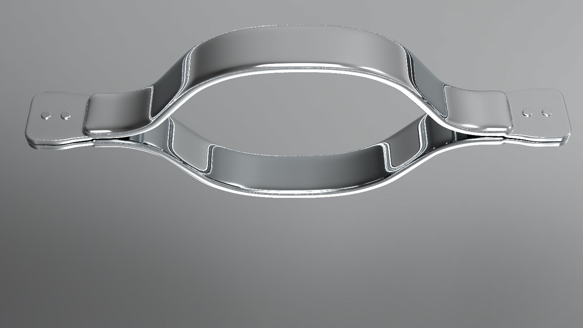 3d pan stainless steel pot 3D model_4