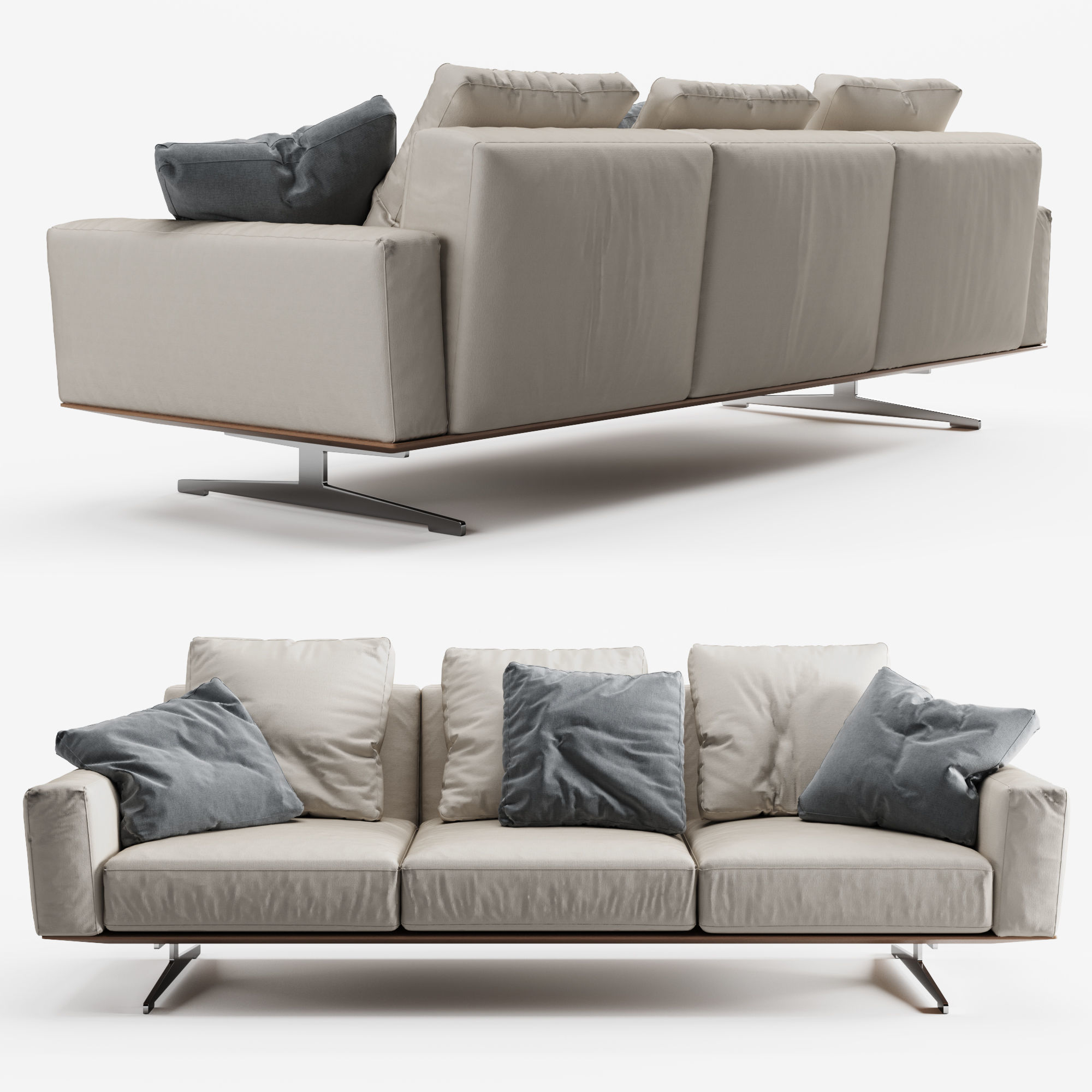 Flexform Soft Dream Sofa 3D model_1