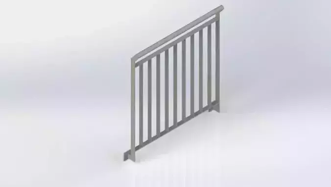 Railing metal