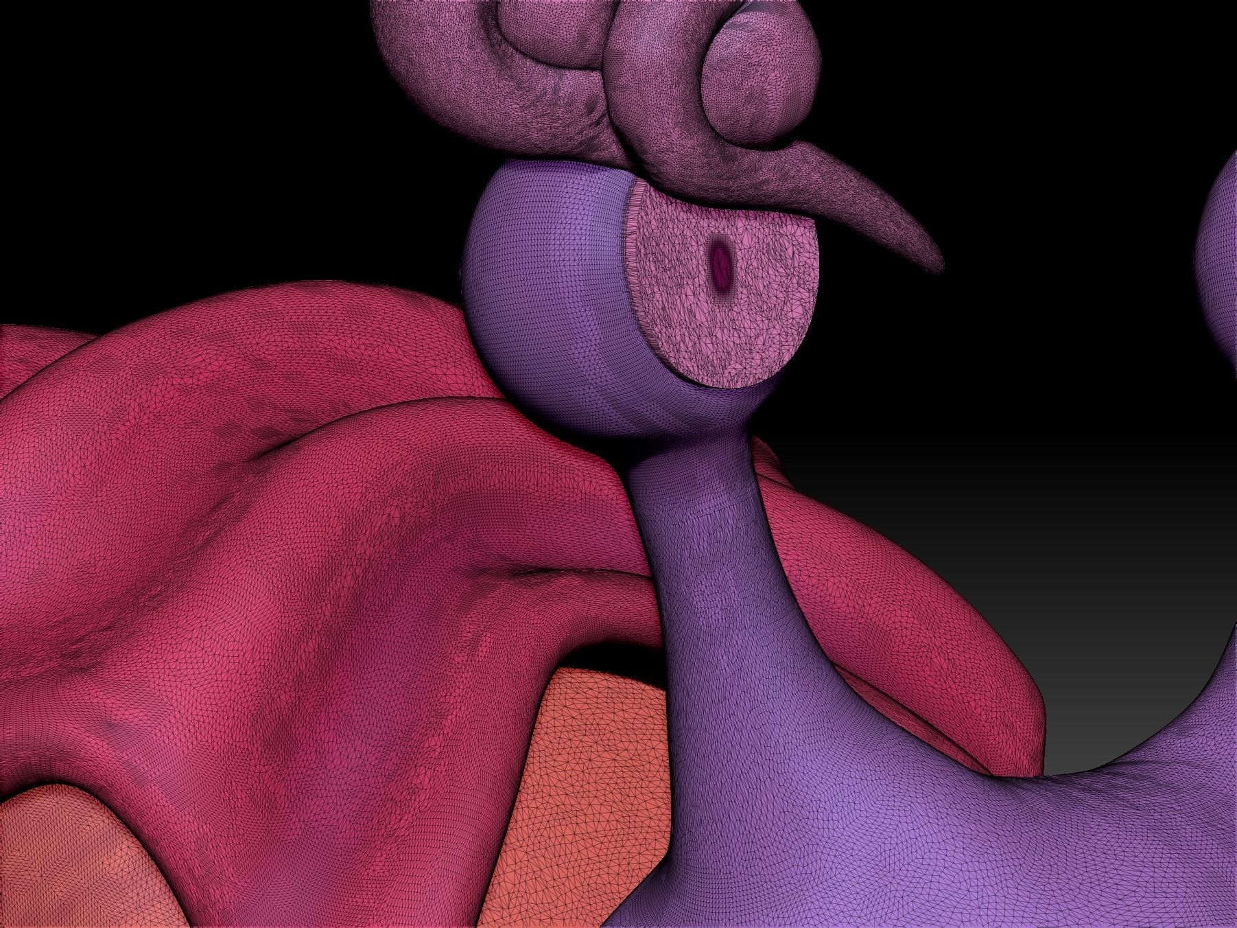 Denden mushi jimbe 3D print model_9