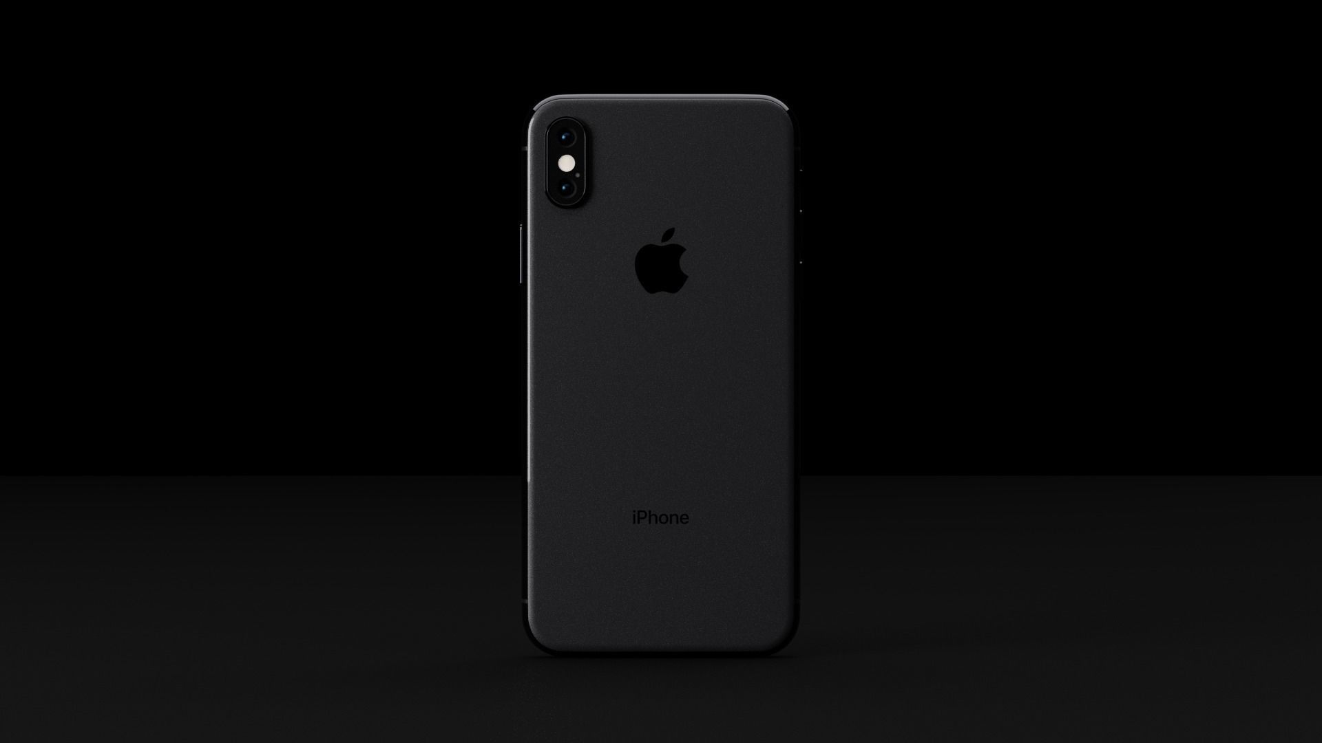 Apple iPhone X In Official Dimensions and Colors Free low-poly 3D model_2