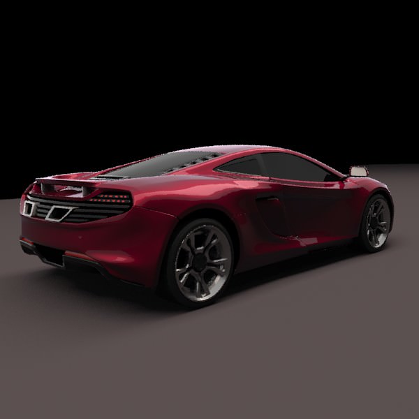 McLaren MP4-12C 2011 supercar 3D model_2