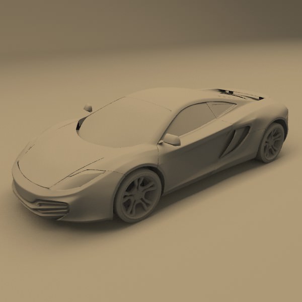 McLaren MP4-12C 2011 supercar 3D model_10