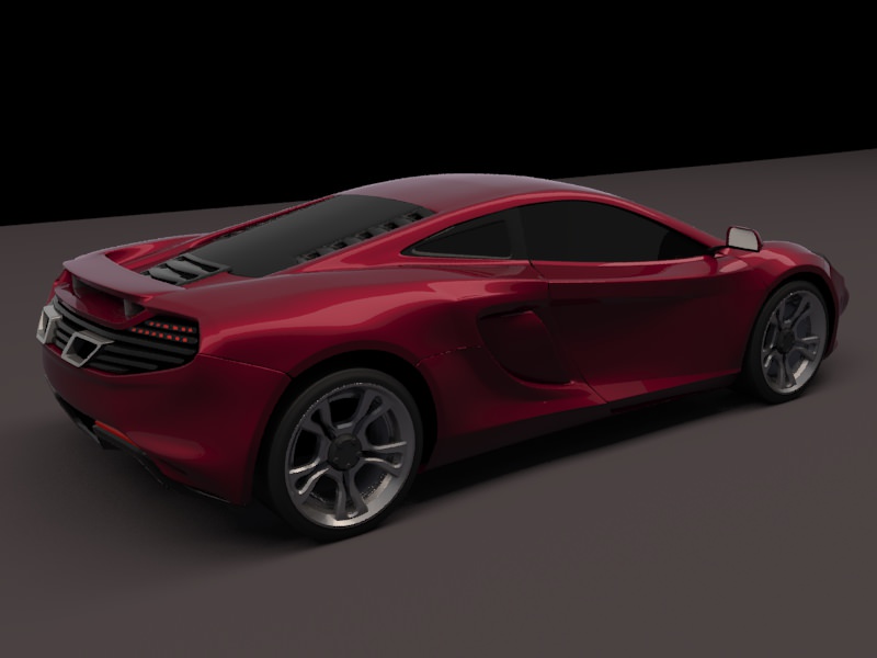 McLaren MP4-12C 2011 supercar 3D model_4