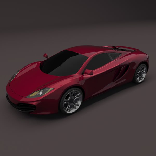 McLaren MP4-12C 2011 supercar 3D model_5