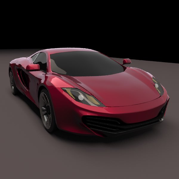 McLaren MP4-12C 2011 supercar 3D model_1