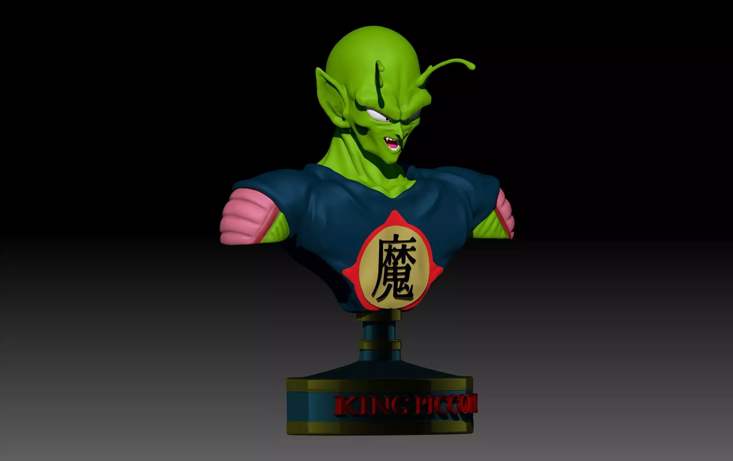 king piccolo 3D print model