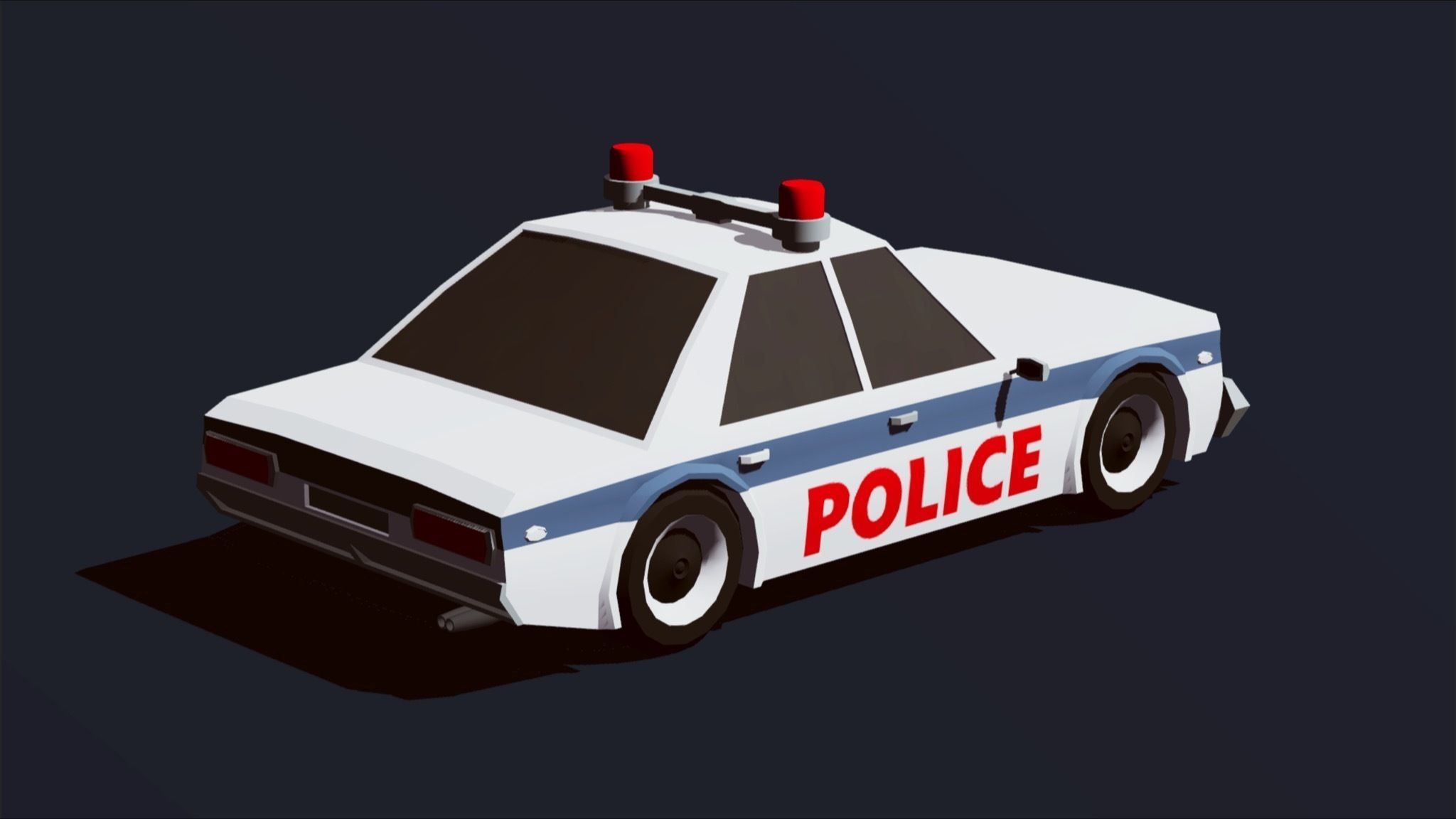 Cartoon Vehicles  Low Poly Cars FREE Free low-poly 3D model_5