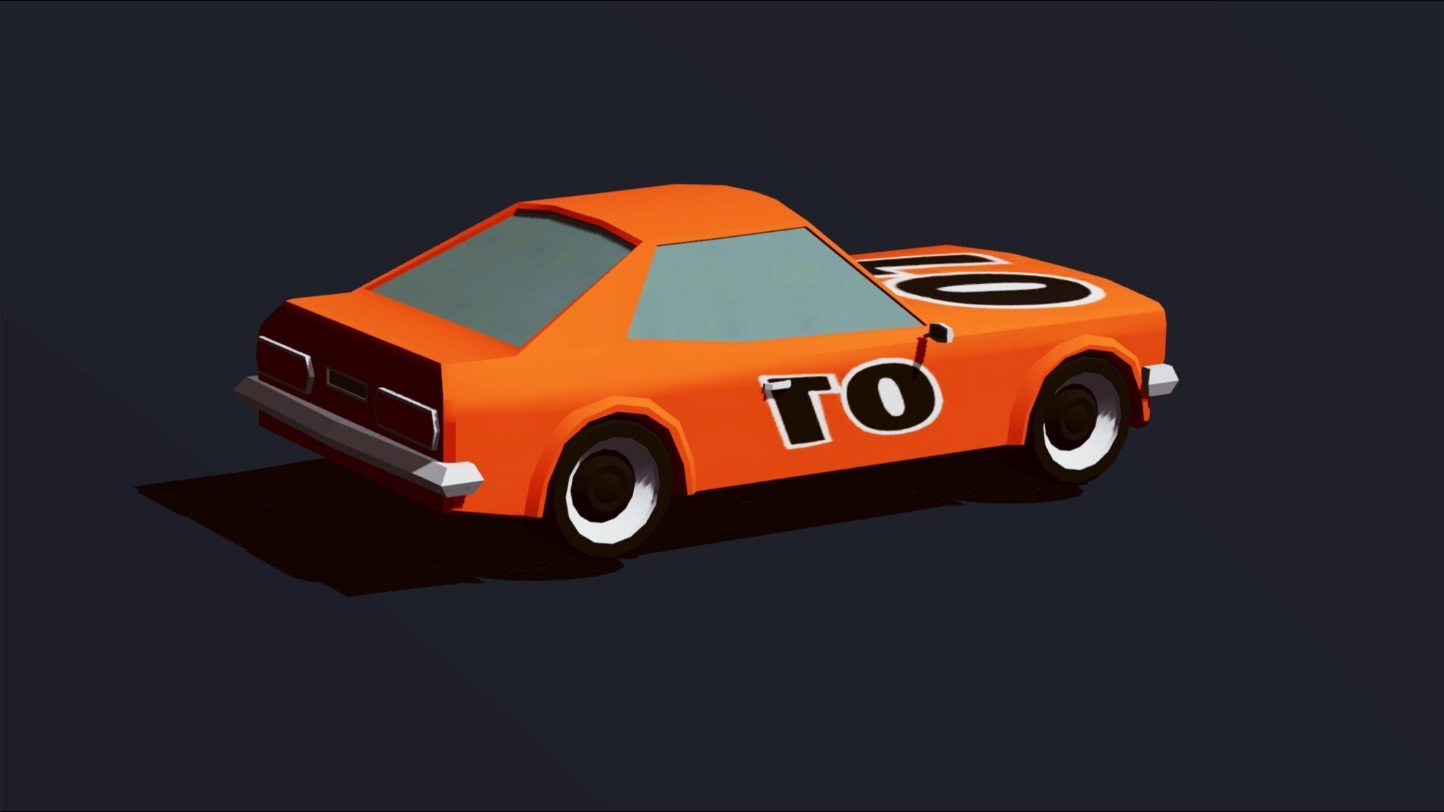Cartoon Vehicles  Low Poly Cars FREE Free low-poly 3D model_12